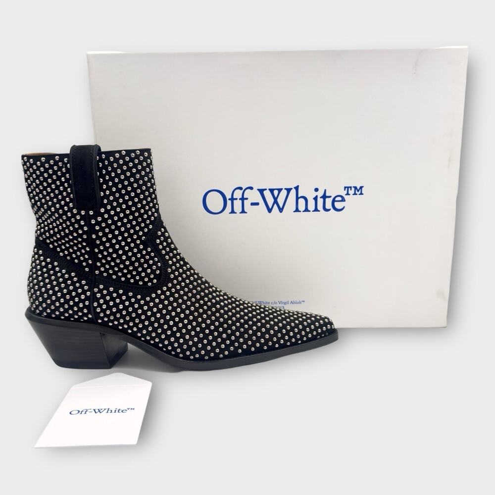 Texas 55mm Ankle Boots Black Size 39 Brand New